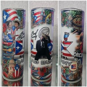 Puerto Rico Themed Coffee Tumbler
